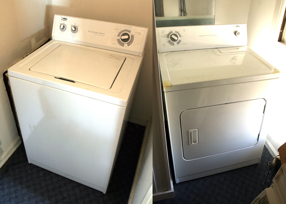 Whirlpool Estate Washer and Dryer Set