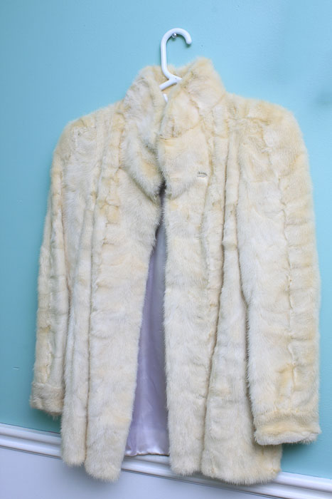 Vintage Ladies' Suede Coat and a Faux Fur Coat