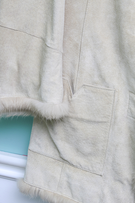 Vintage Ladies' Suede Coat and a Faux Fur Coat