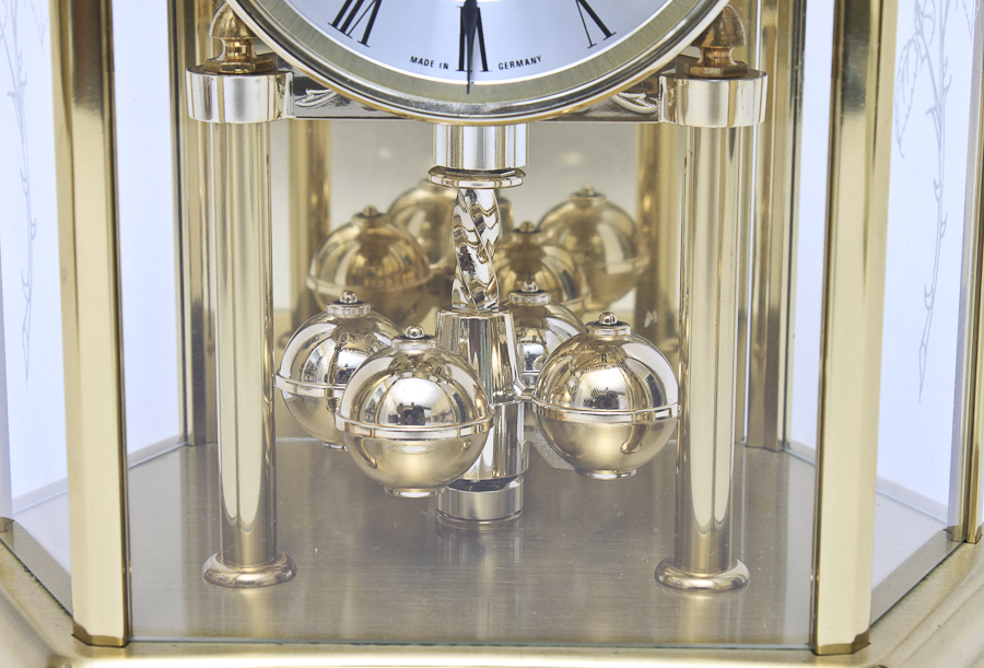 Vintage Brass Anniversary Clock Made in West Germany