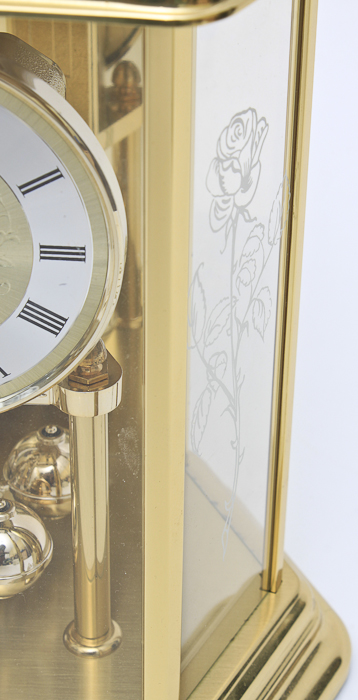 Vintage Brass Anniversary Clock Made in West Germany