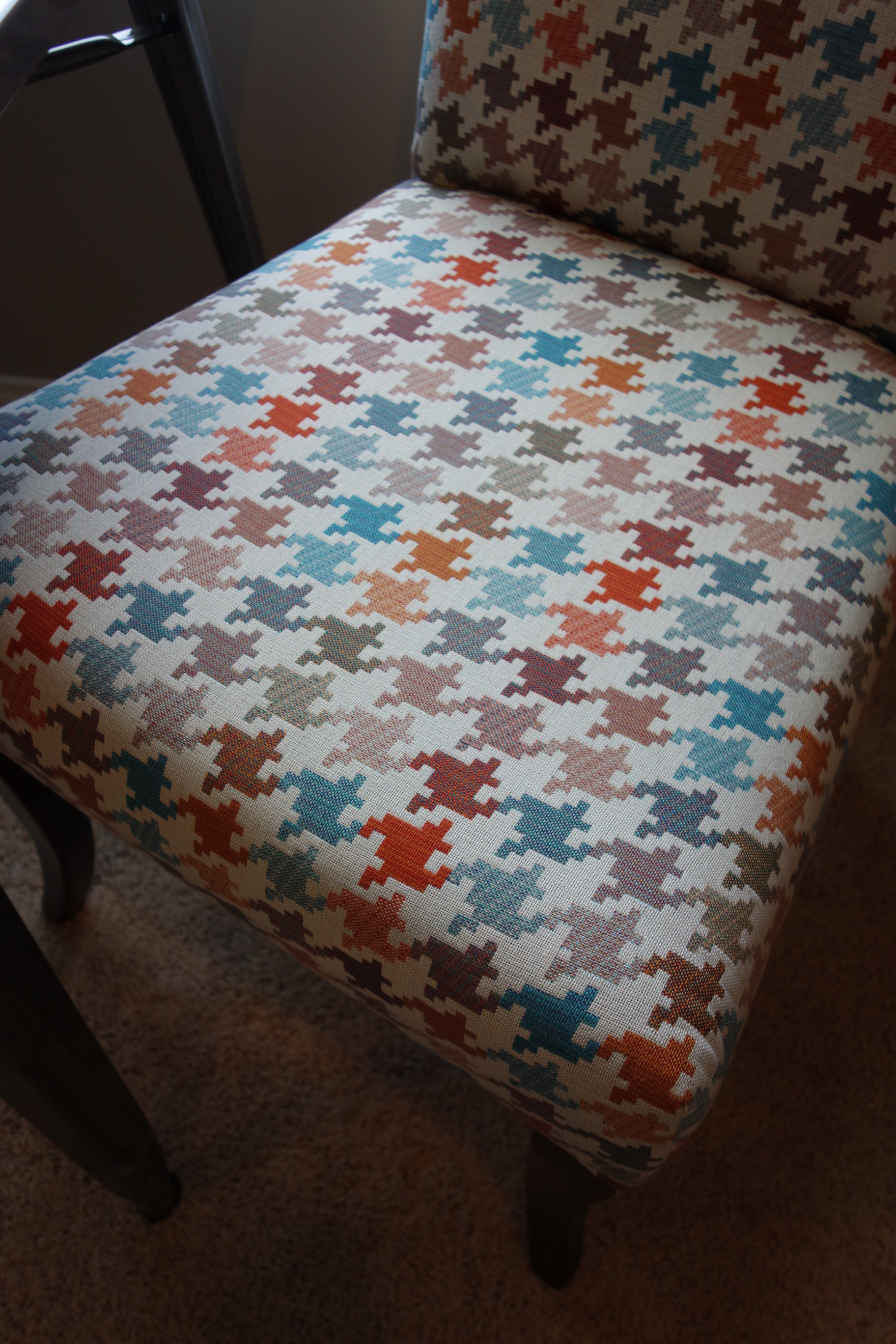 Contemporary Game Table With Two Chairs