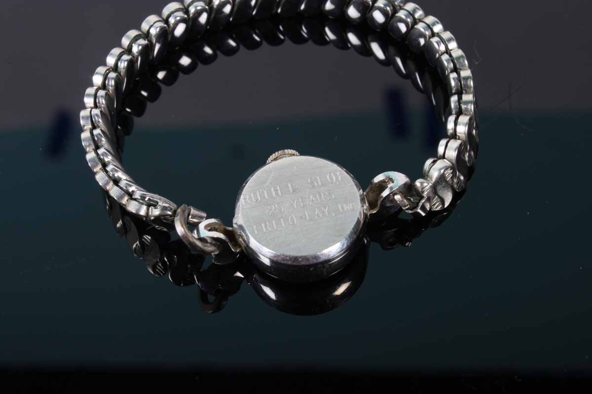 Women's 14K White Gold Omega Watch