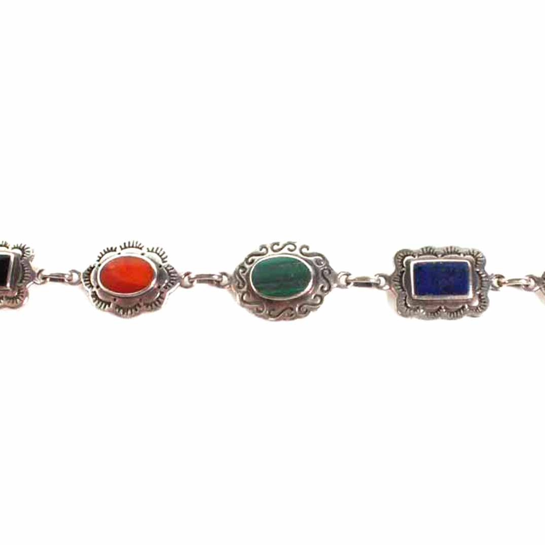 Sterling Silver Southwestern Style Bracelet