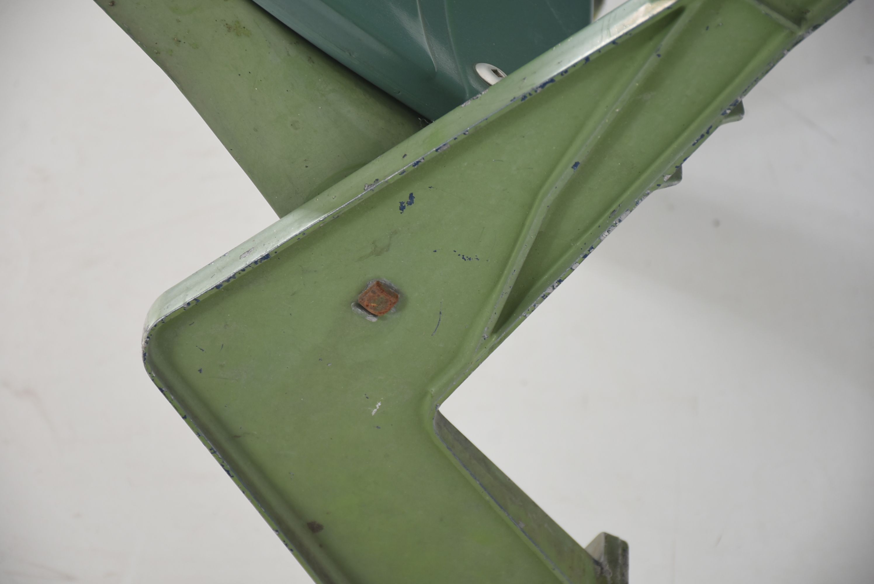 Two Green Riverfront Stadium Seats