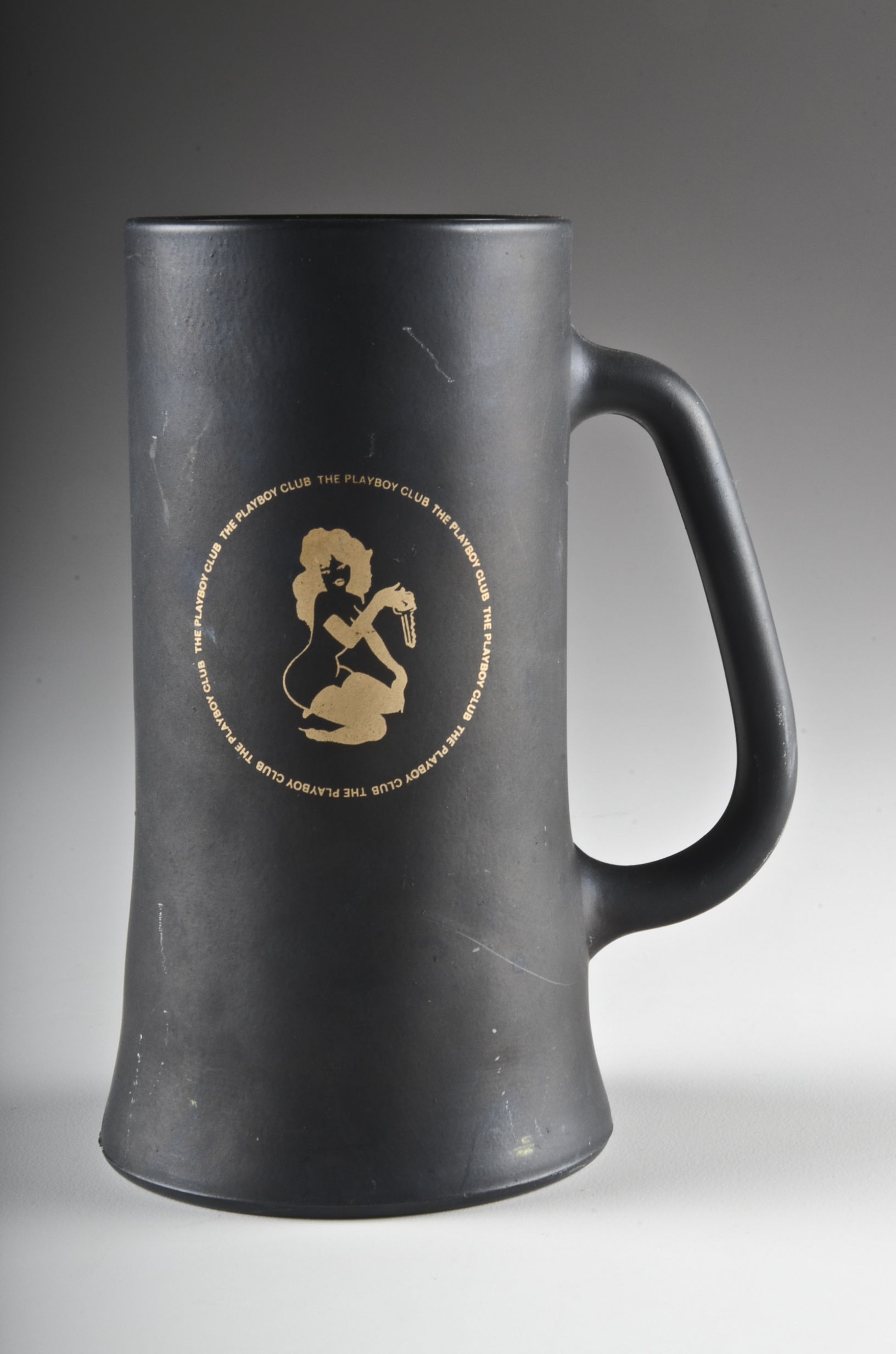 Eight Playboy Club Glass Mugs