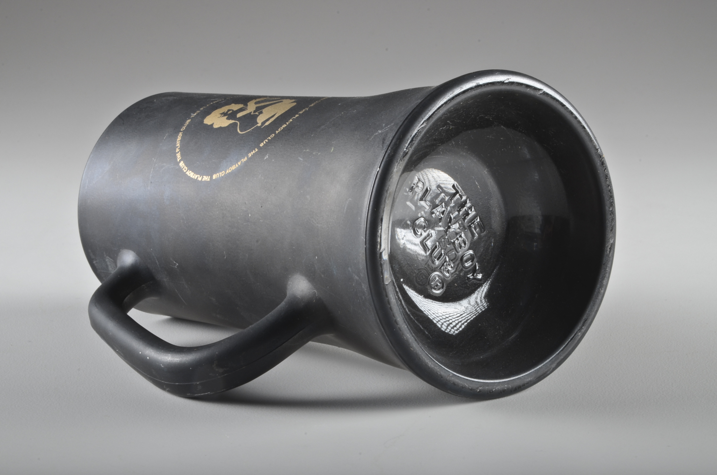 Eight Playboy Club Glass Mugs