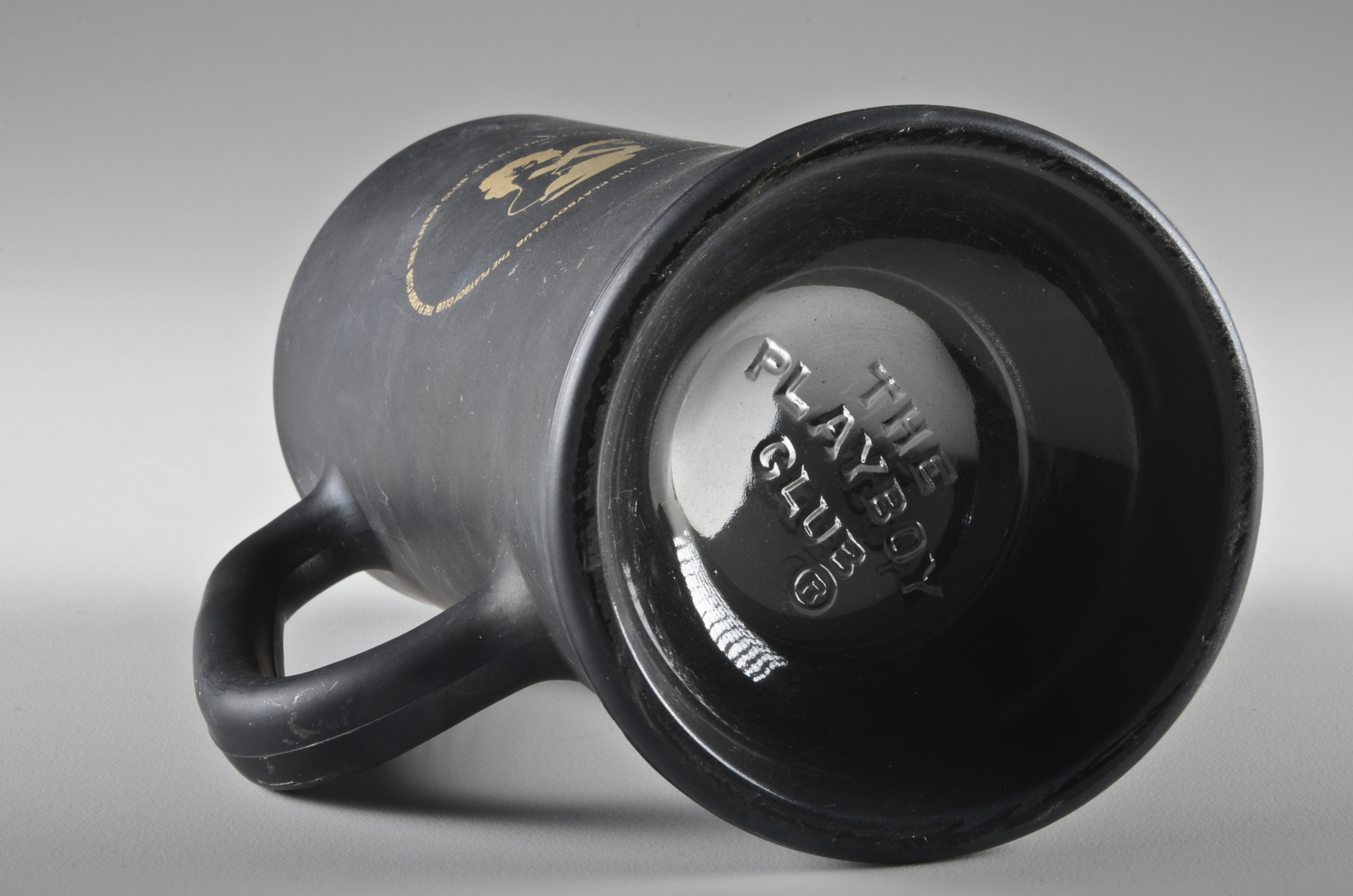 Eight Playboy Club Glass Mugs