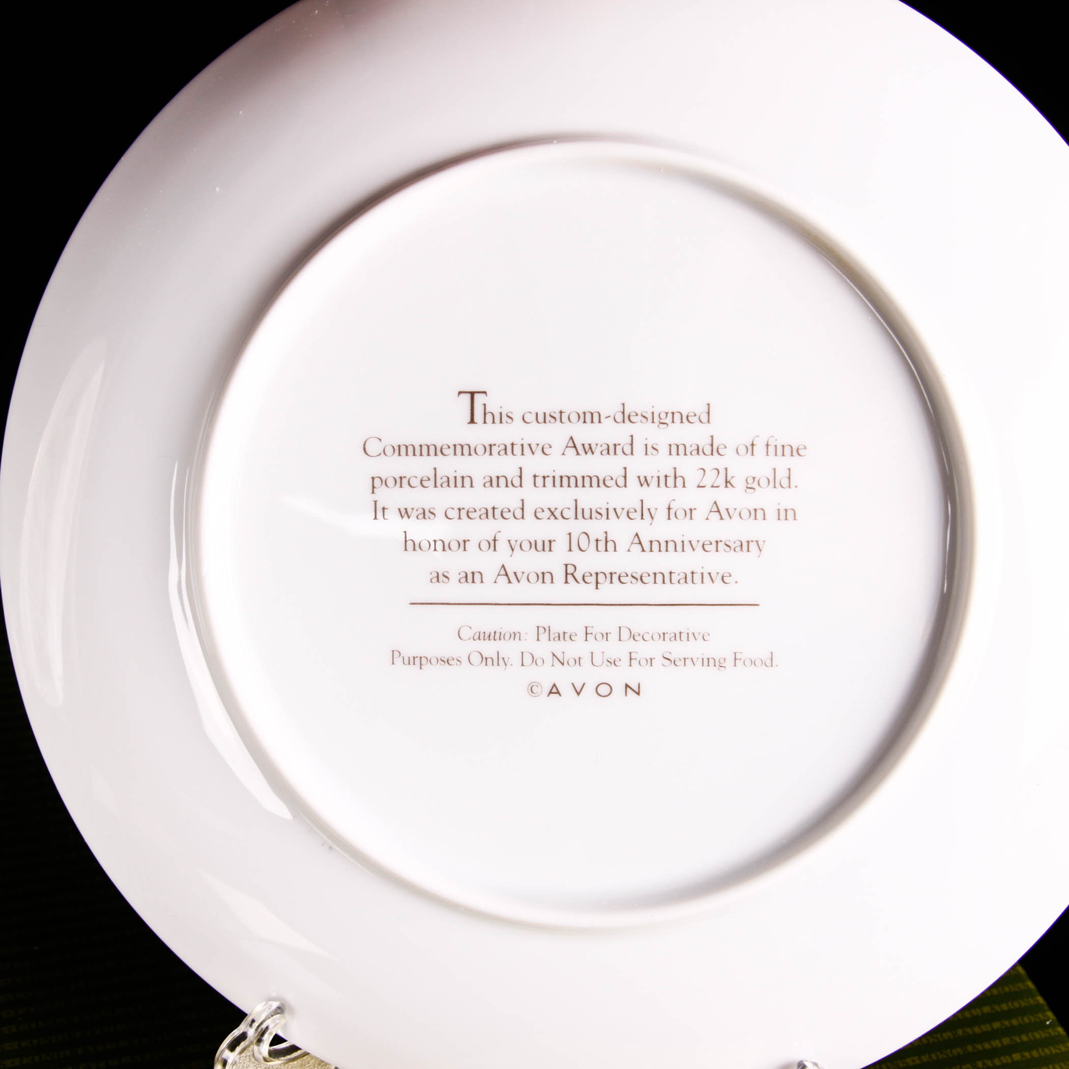 Avon Commemorative Plates