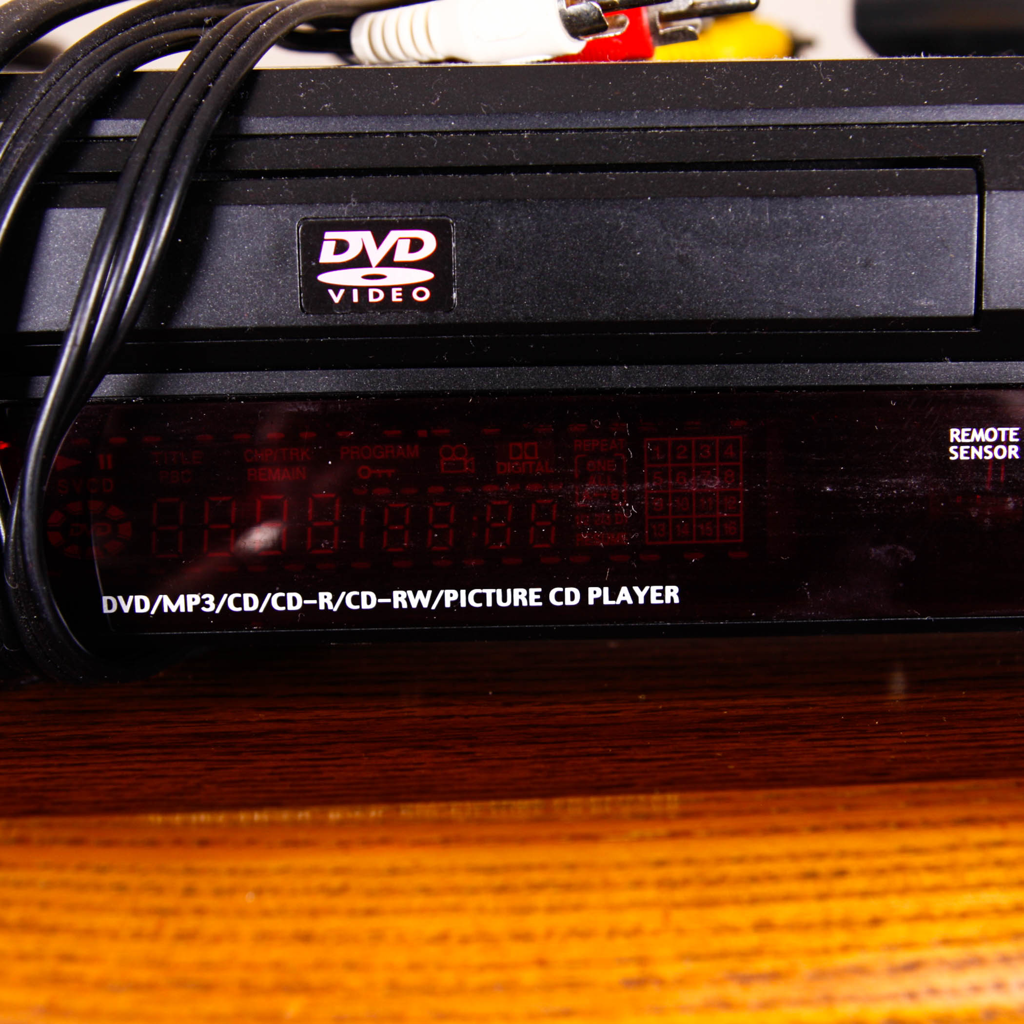 Vintage RCA Wood Tube Television and Accessories