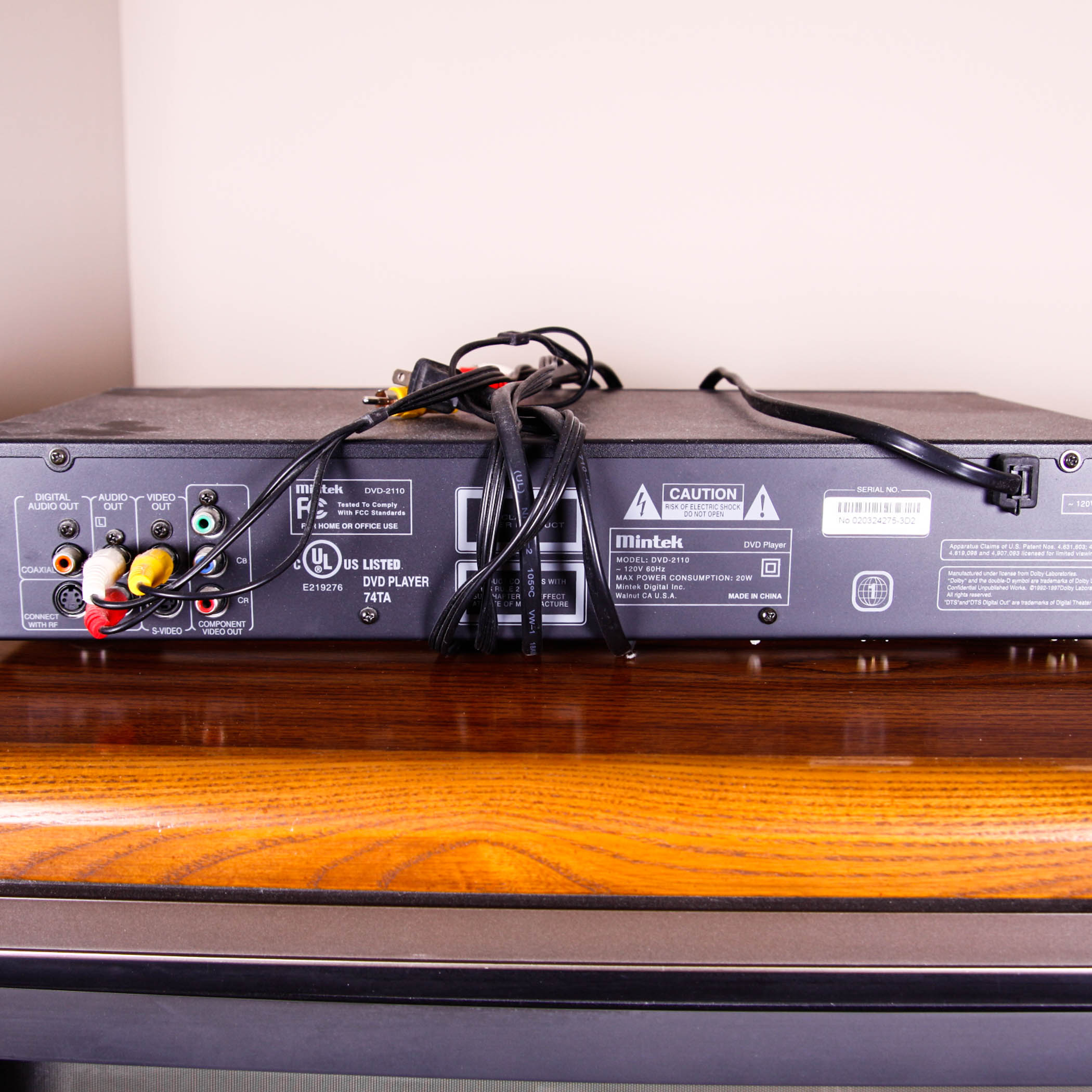 Vintage RCA Wood Tube Television and Accessories