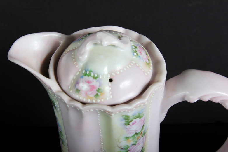 Vintage Handpainted Ceramic Tea Set