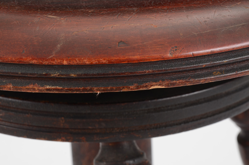 Claw and Ball Foot Piano Stool, Tonk Chicago & New York