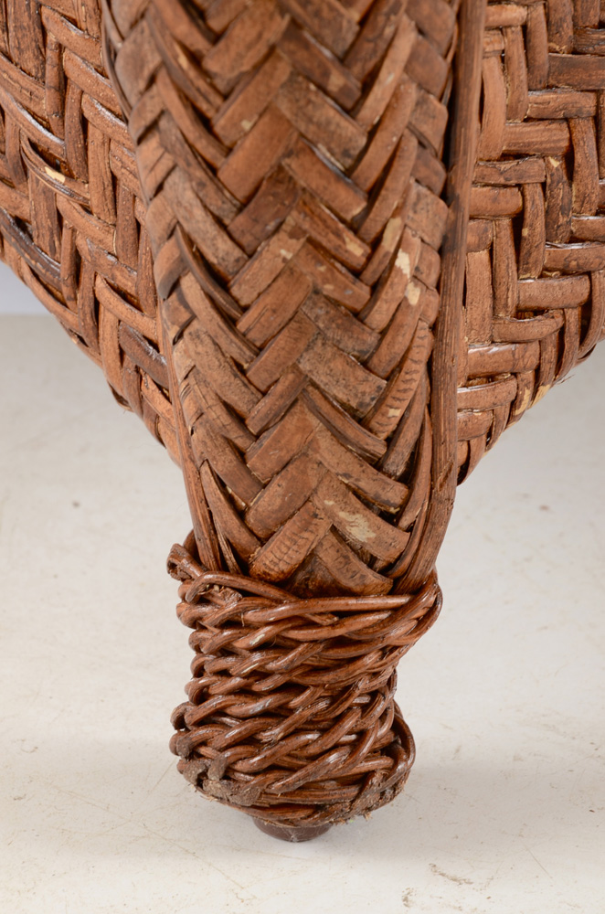 Pair of Pottery Barn Wicker Chairs