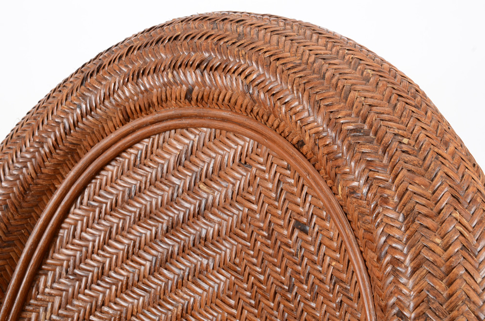 Pair of Pottery Barn Wicker Chairs