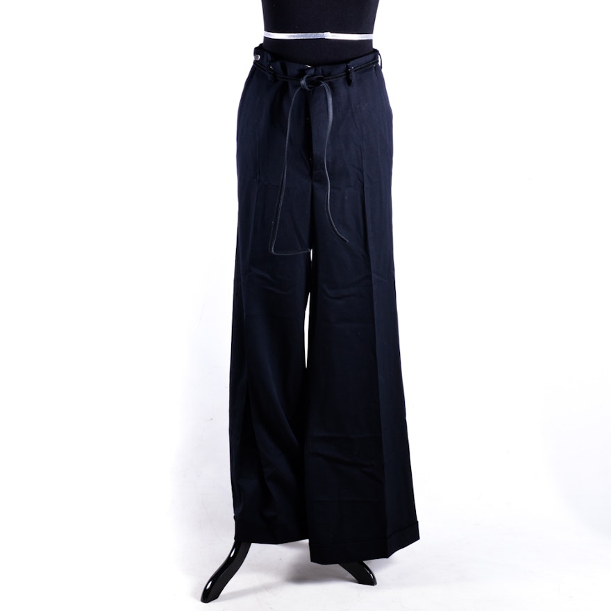 Yves Saint Laurent Wool Trousers