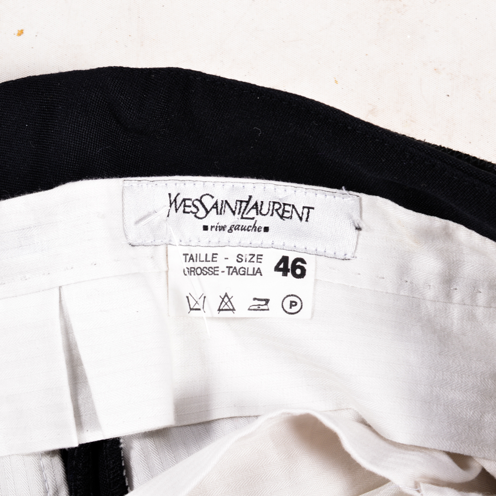 Yves Saint Laurent Wool Trousers