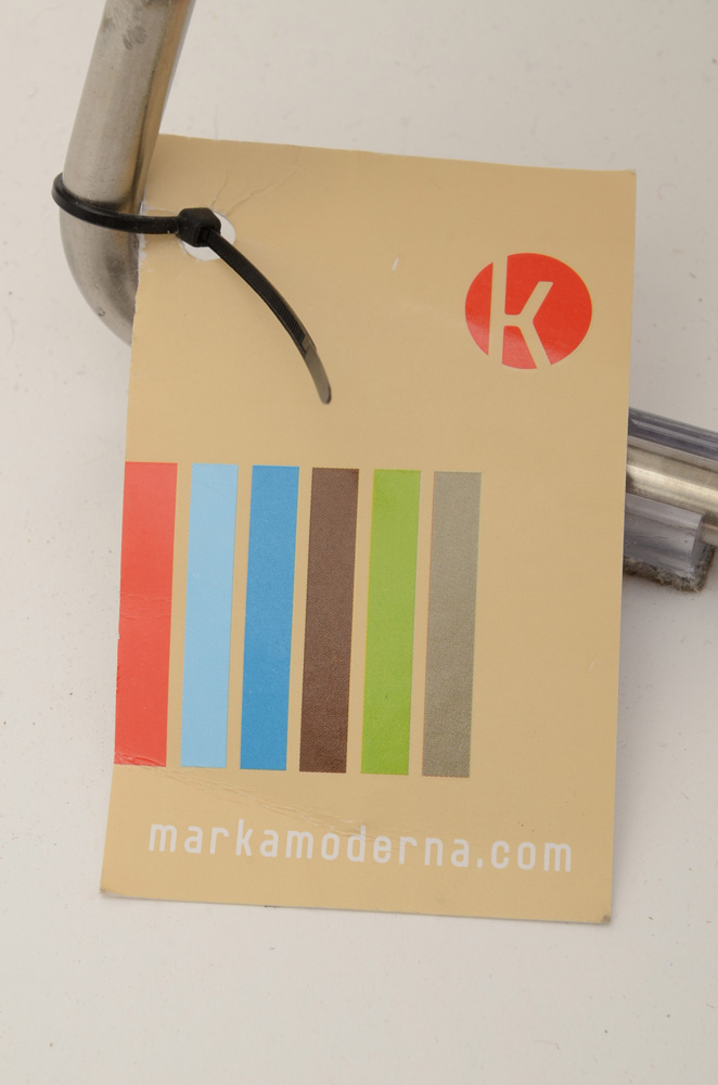 Markamoderna Red Enameled Metal Chair