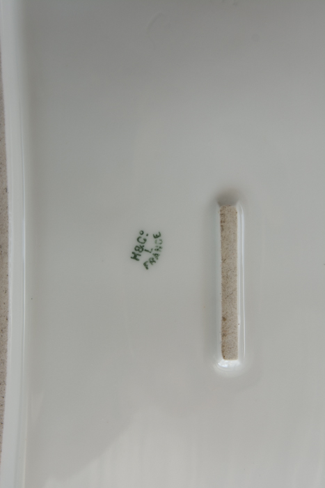 Haviland & Co. Limoges Dresser Tray and Picture Frames