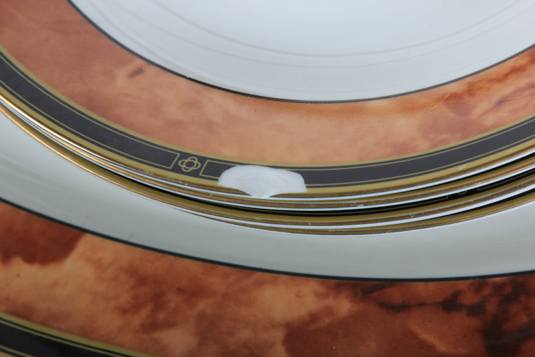 Retroneu "Wood Garland" Fine China Dishware Set