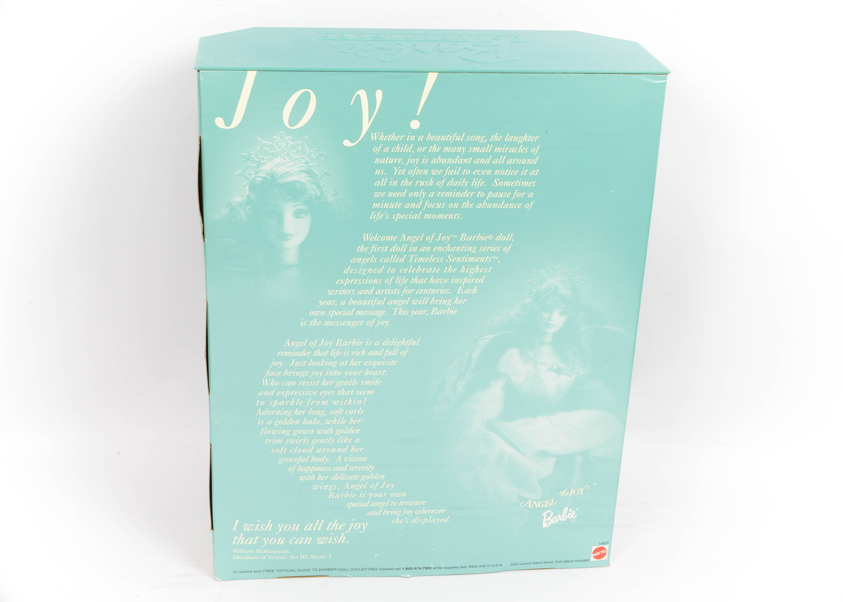 Timeless Sentiments Collection Angel of Joy Barbie Doll