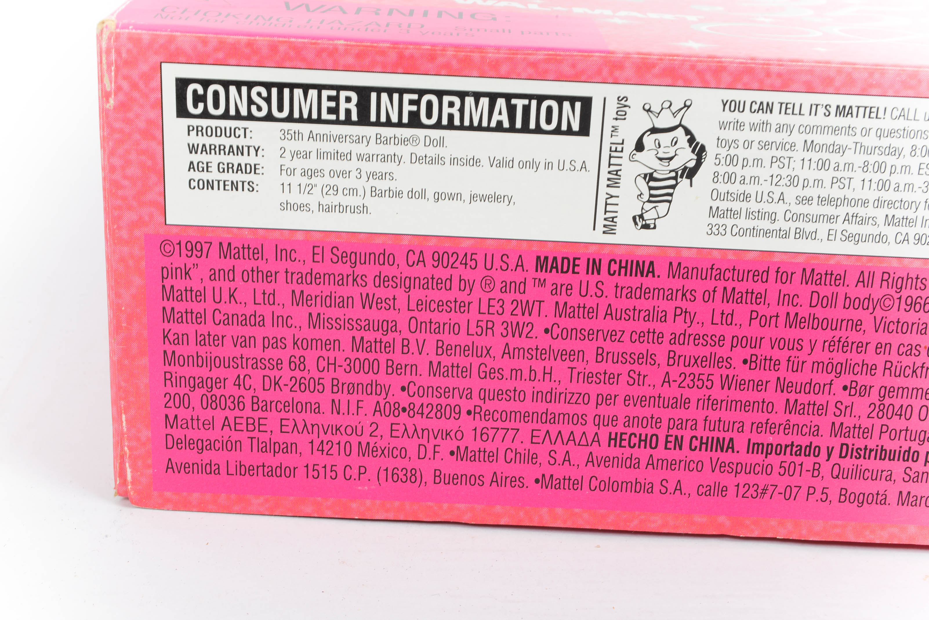 35th Anniversary Barbie Doll