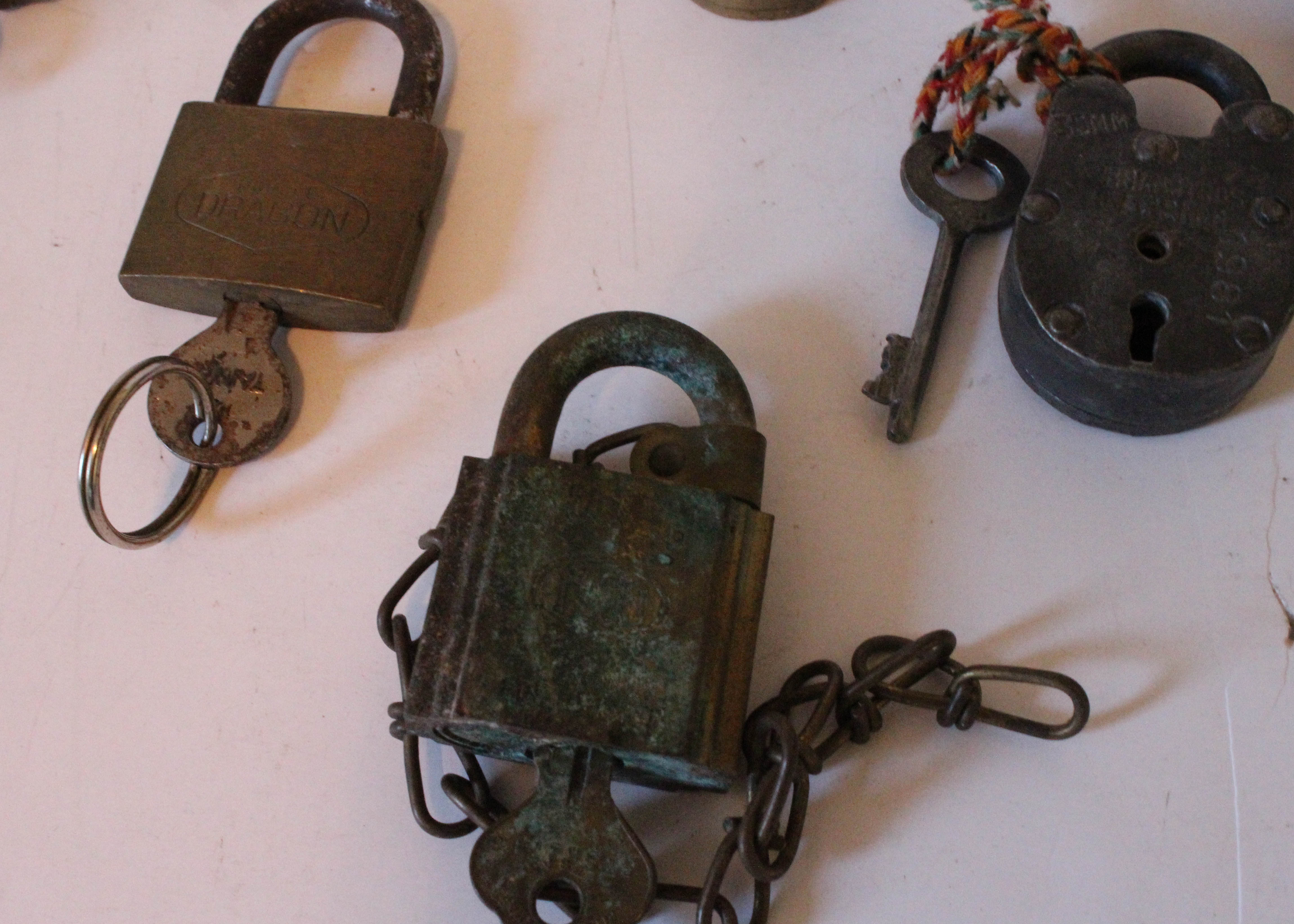 Collection of Vintage Locks