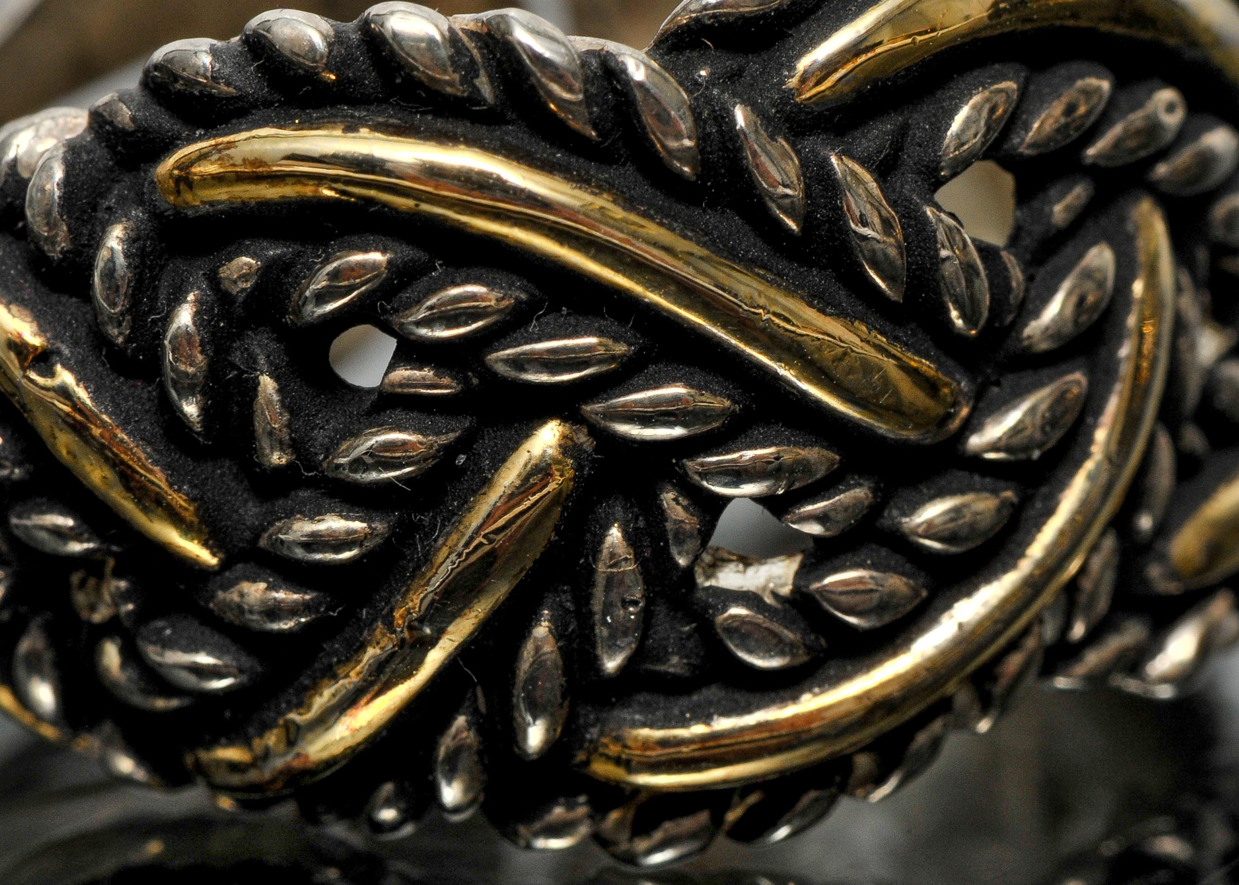 Pair of Metal Braided Clip-On Earrings