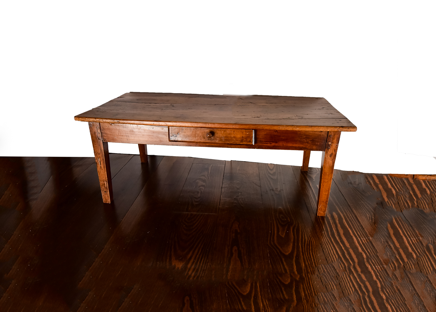 Antique French Cherry Coffee Table