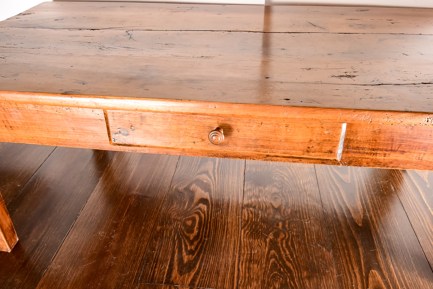 Antique French Cherry Coffee Table
