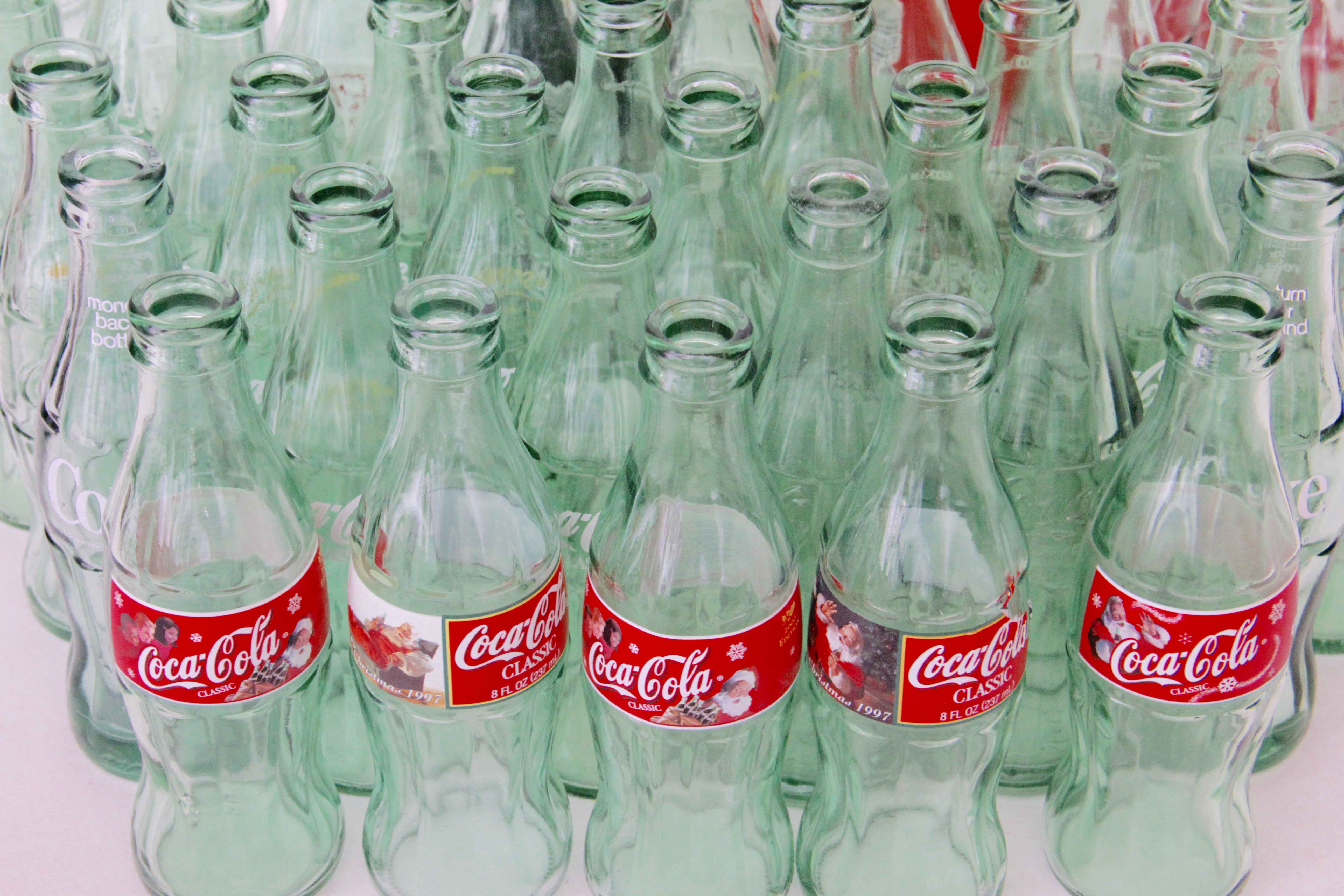 Collection of Coca-Cola Glass Bottles