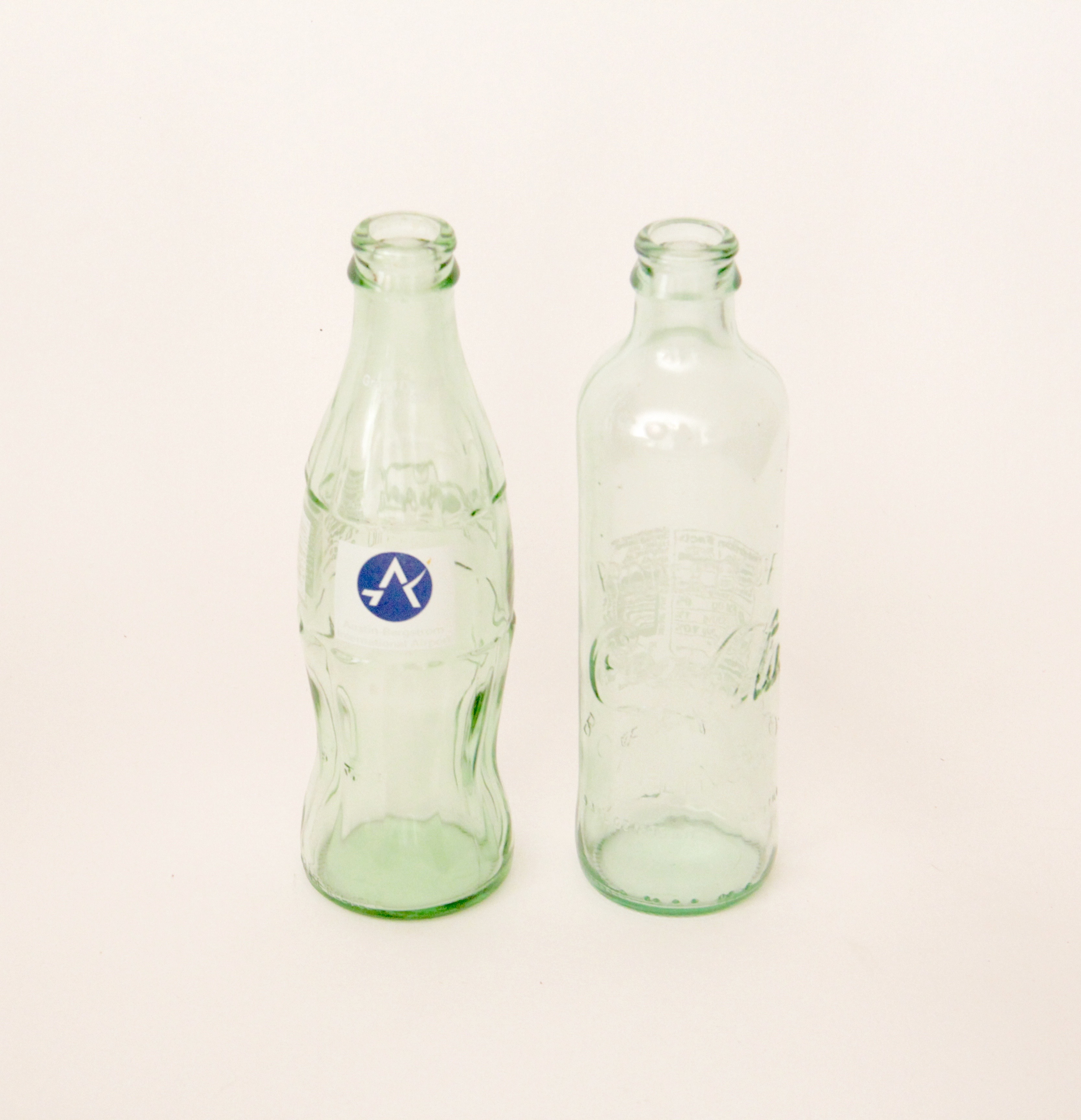 Collection of Coca-Cola Glass Bottles