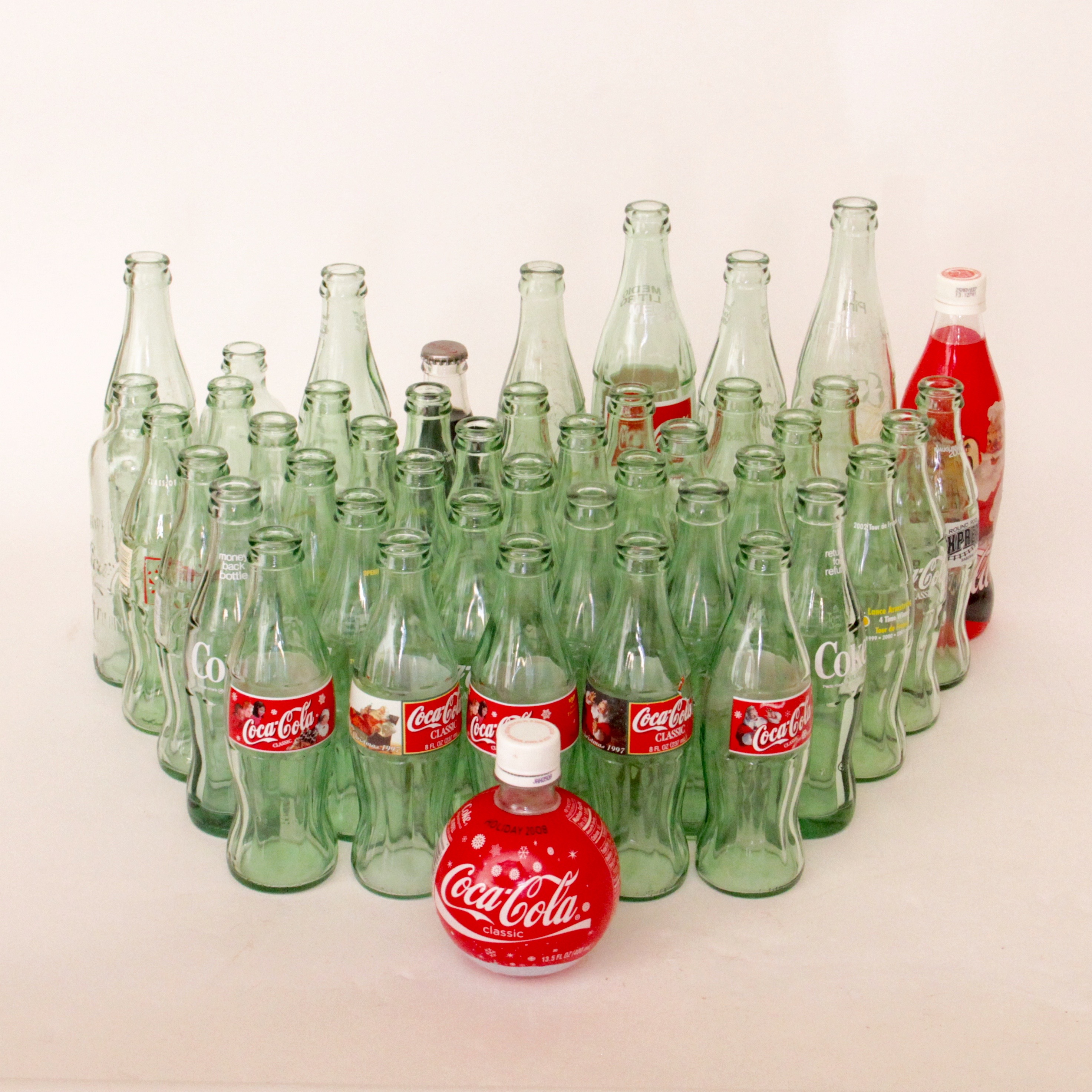 Collection of Coca-Cola Glass Bottles