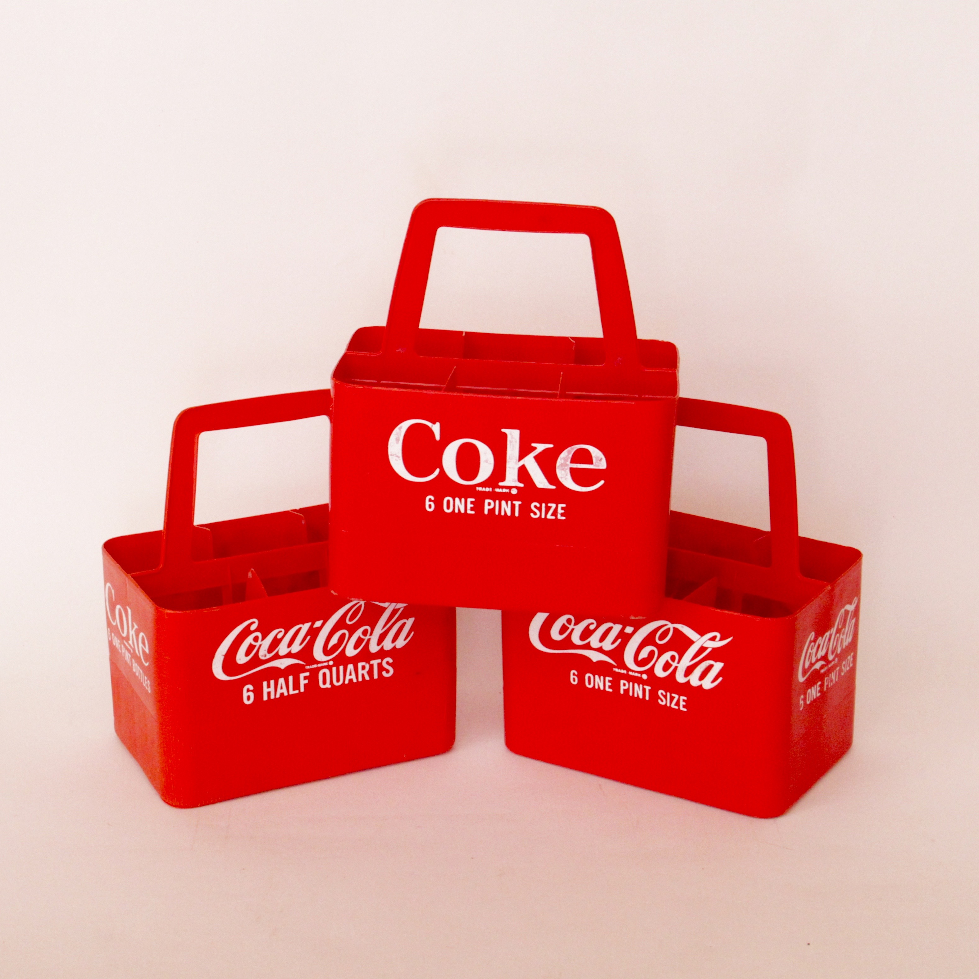 Collection of Coca-Cola Plastic Crates