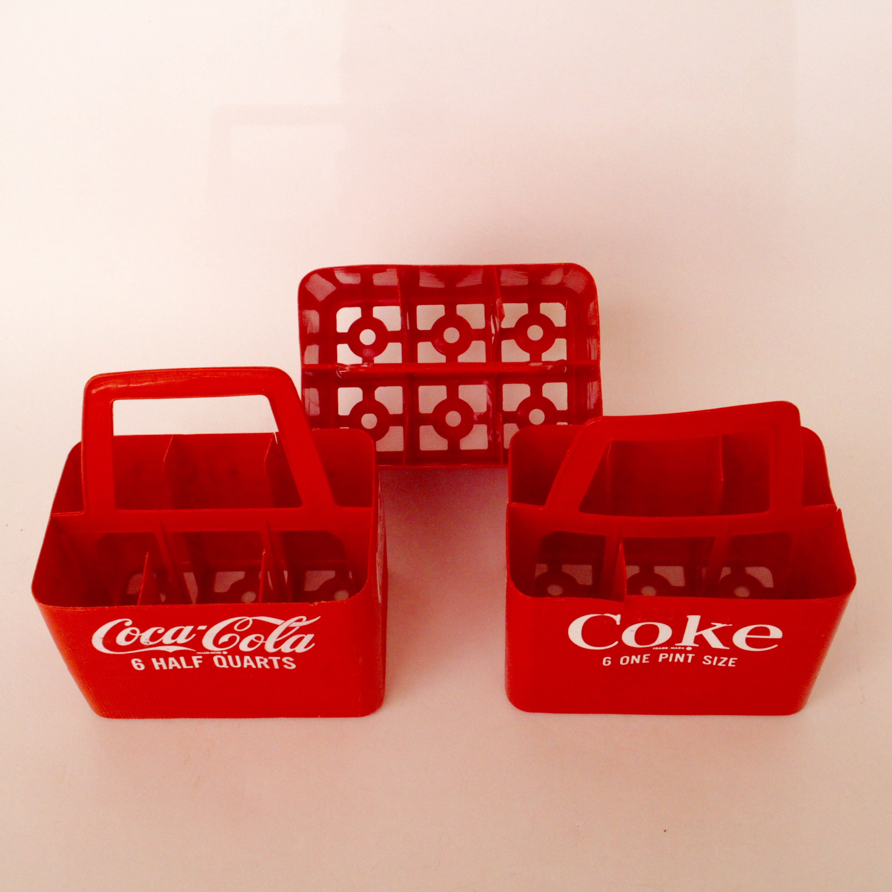 Collection of Coca-Cola Plastic Crates