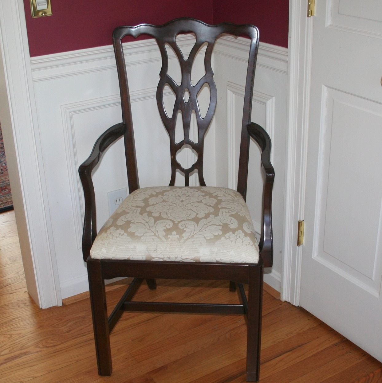 Harden Cherry Dining Table and Eight Chairs