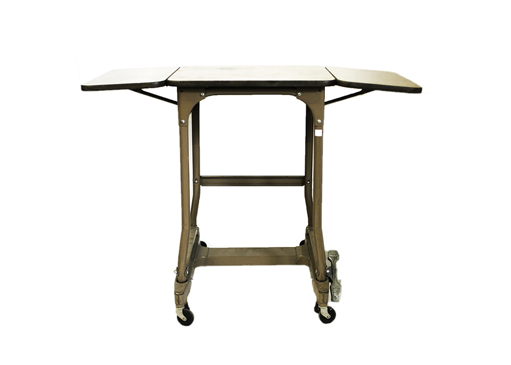 Vintage Drop-Leaf Typewriter Table