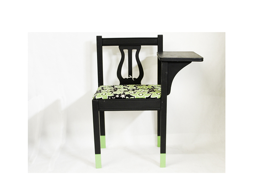 Vintage Upcycled Gossip Chair