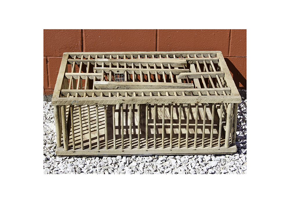 Primitive Wooden Chicken Crate