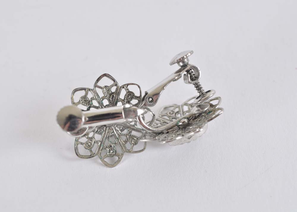 Collection of Costume Jewelry Earrings