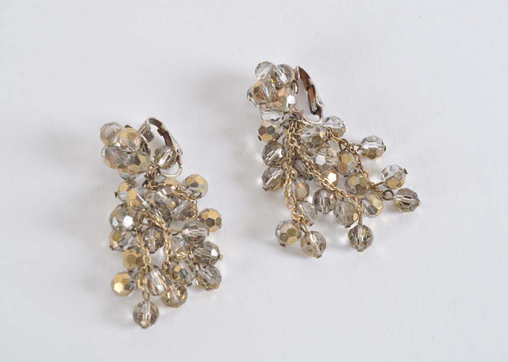 Collection of Costume Jewelry Earrings