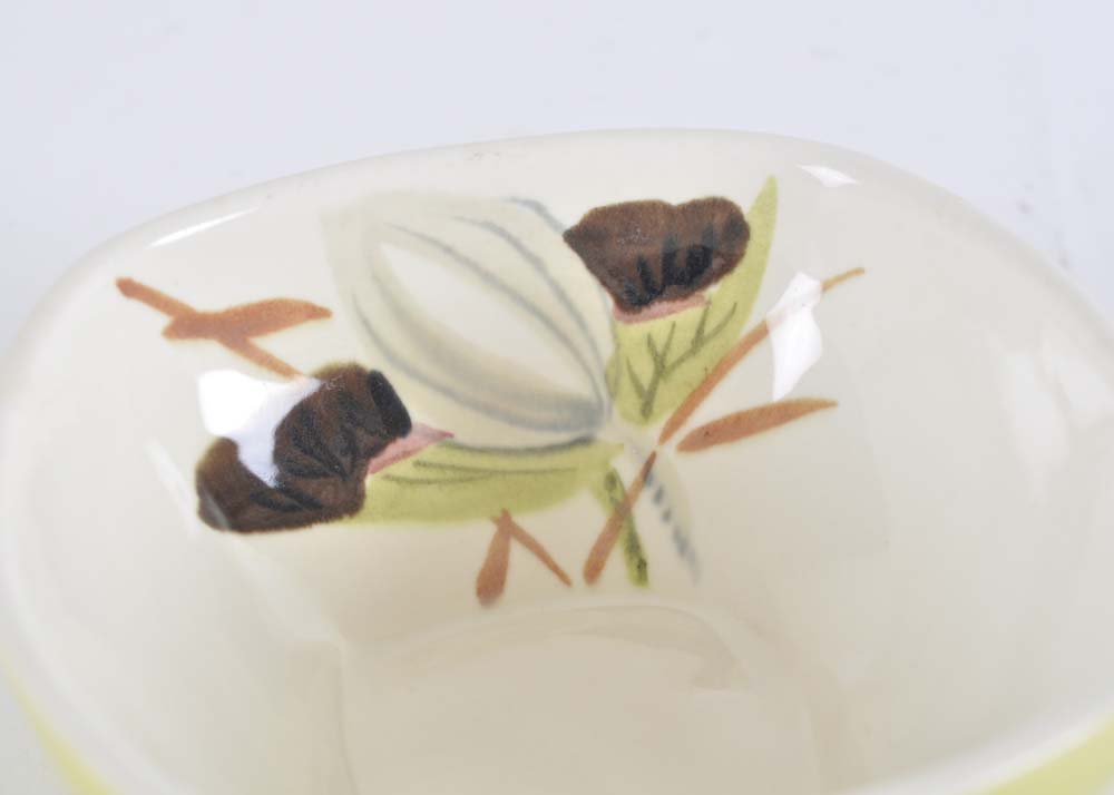 Red Wing Lotus Chartreuse Service for Eight