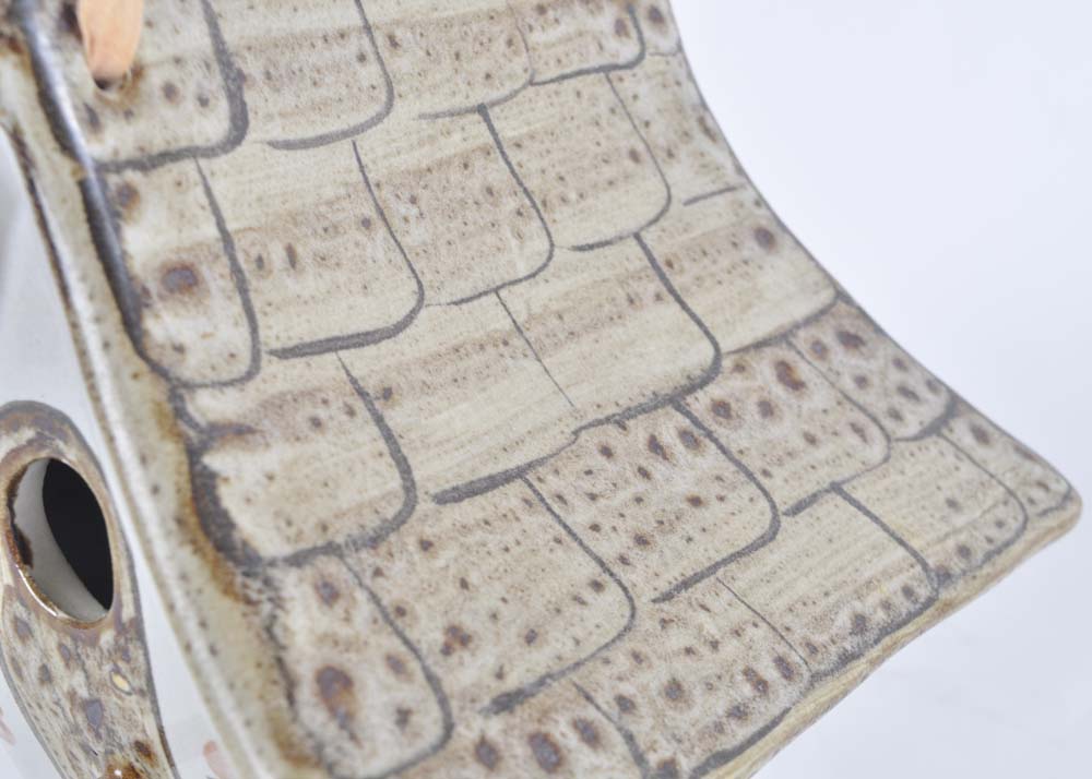 Louisville Stoneware Hand-Painted Birdhouse