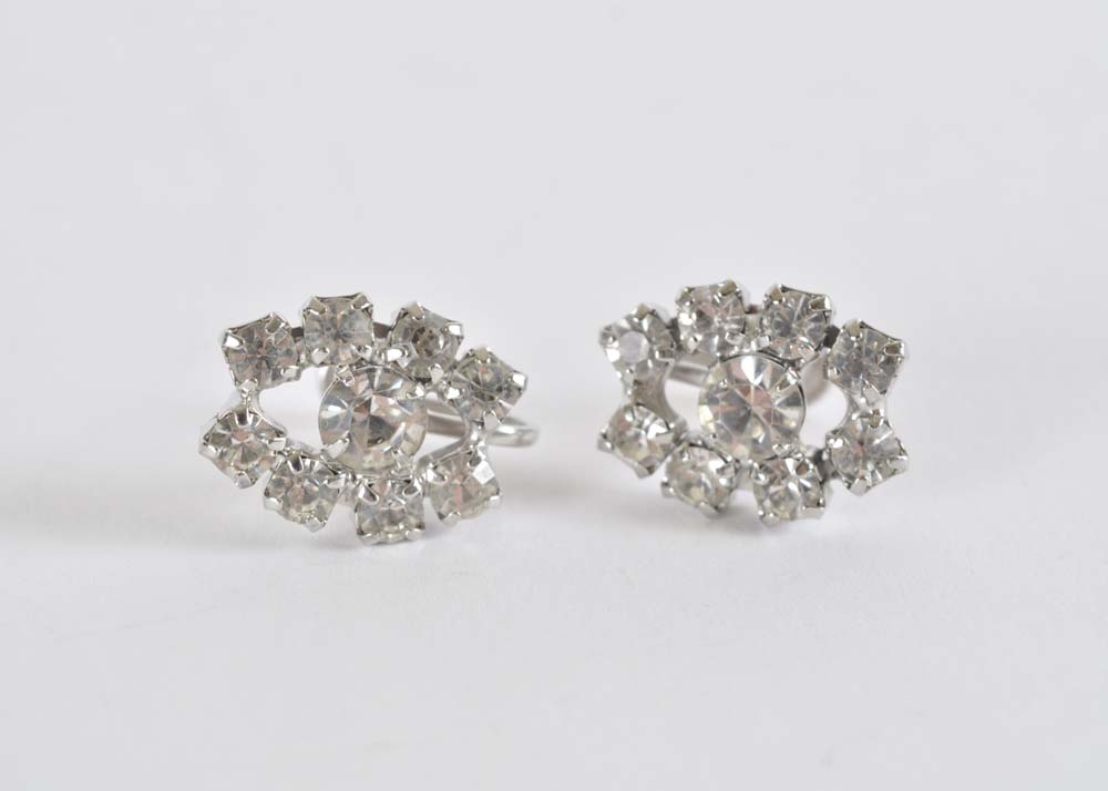 Collection of Costume Jewelry Earrings