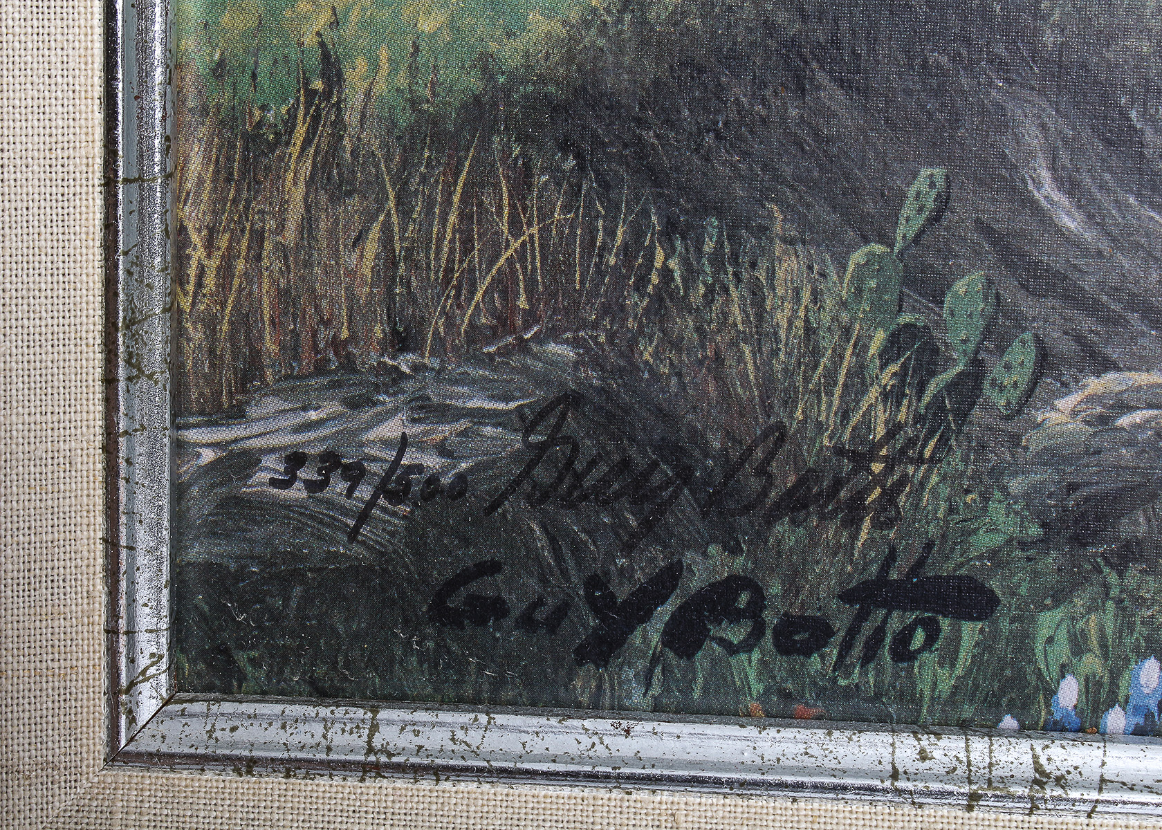 Limited Edition Signed Guy Botto Print