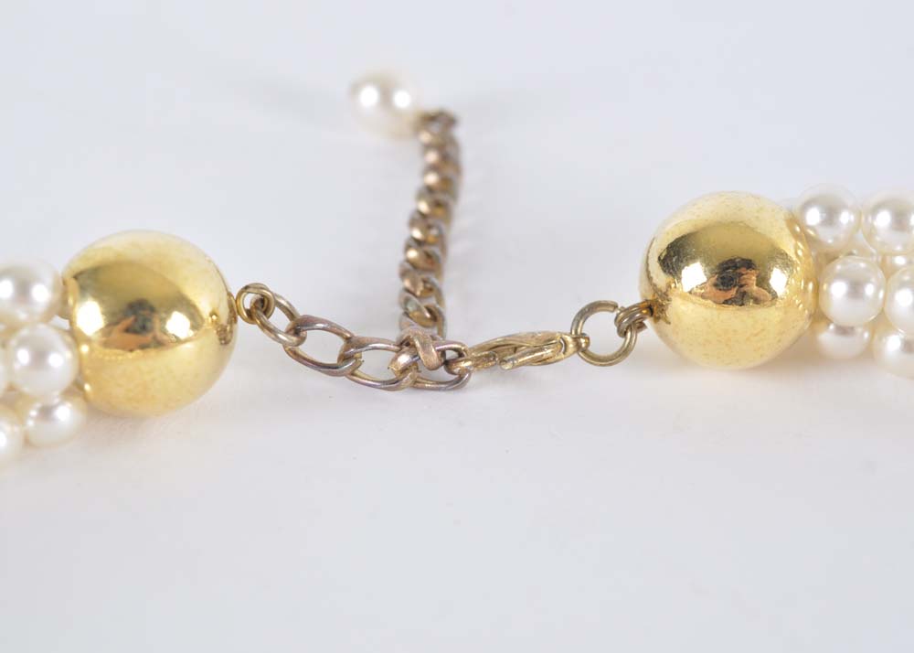 Collection of Costume Jewelry Necklaces