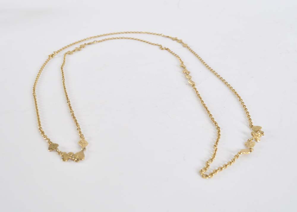 Collection of Costume Jewelry Necklaces