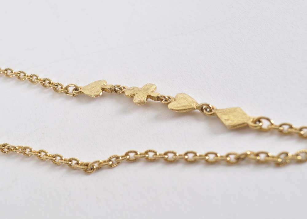 Collection of Costume Jewelry Necklaces