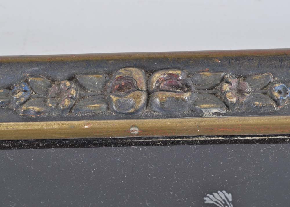 Vintage Peacock Tray