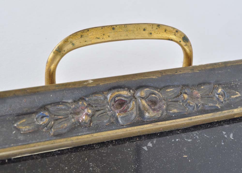 Vintage Peacock Tray